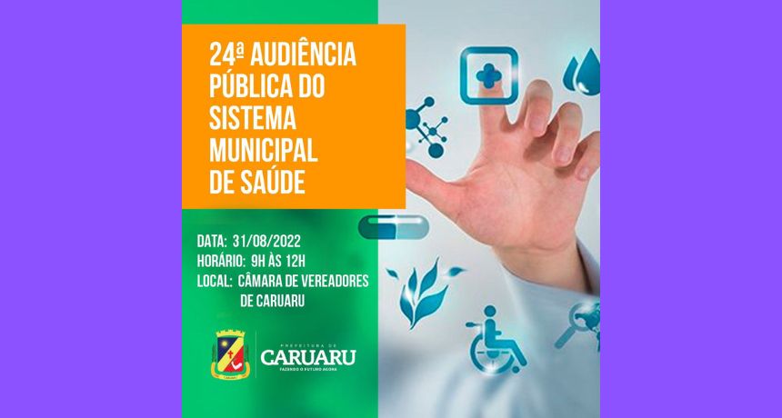 Secretaria de Saúde de Caruaru realiza XXIV Audiência Pública