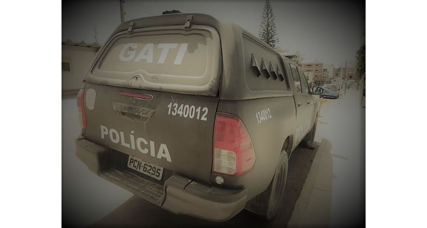 GATI cumpre mandado de prisão após homem agredir mulher, em Lajedo