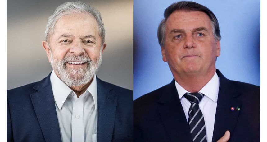 Pesquisa Ipec: Lula tem 52% contra 36% de Bolsonaro no segundo turno