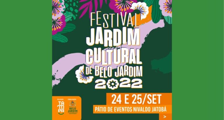 Prefeitura de Belo Jardim divulga a programação oficial do Jardim Cultural 2022