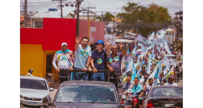 Miguel comanda motociatas em Igarassu e Paulista