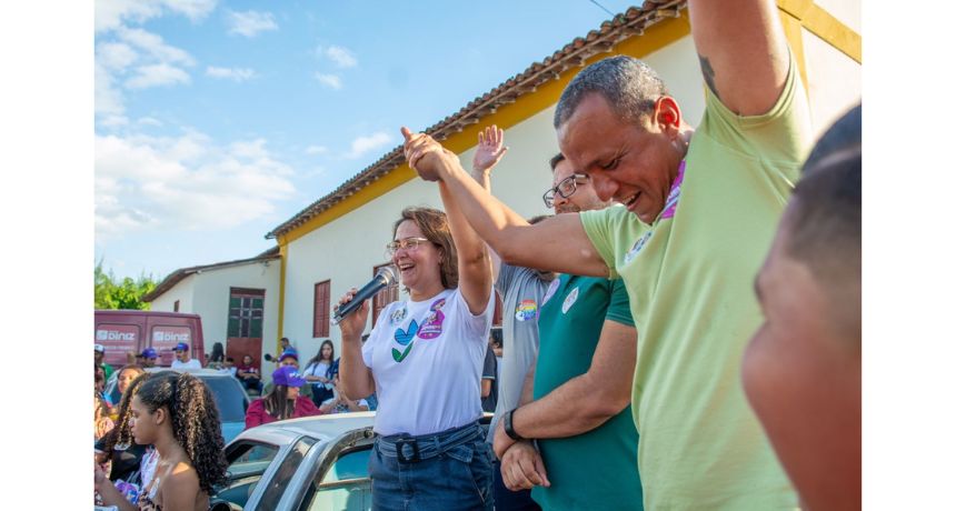 Nesta reta final, Débora Almeida intensifica visitas a municípios do Agreste