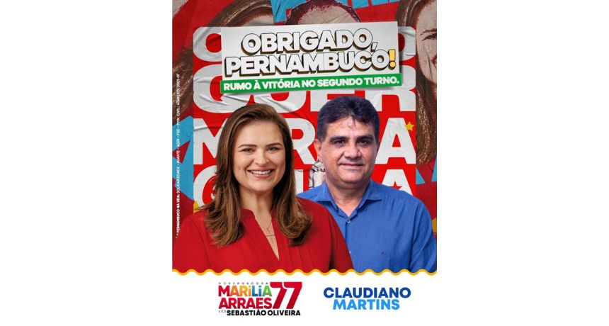 Marília Arraes recebe apoio de Claudiano Martins, ex-prefeito de Itaíba e ex-deputado estadual