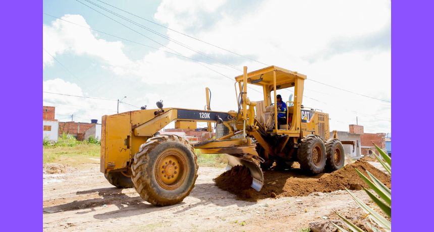 Caruaru passa a contar com serviço de recuperação de vias não pavimentadas