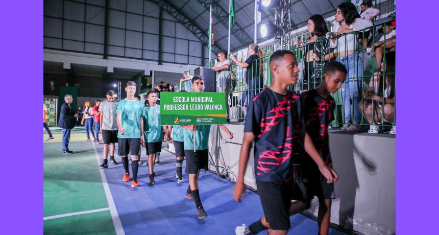 Novidades e reencontros marcam a abertura dos Jogos Escolares Municipais e Jogos Universitários de Caruaru