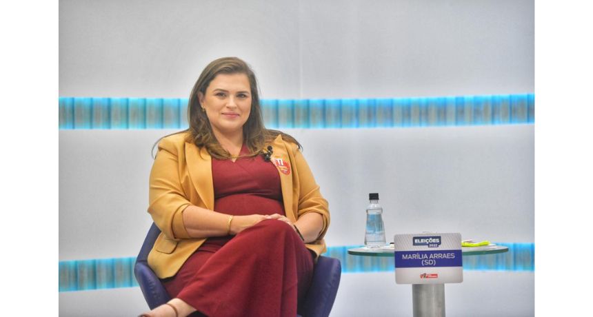 Marília Arraes reforça política efetiva de combate ao feminicídio e violência contra a mulher durante debate na TV Jornal