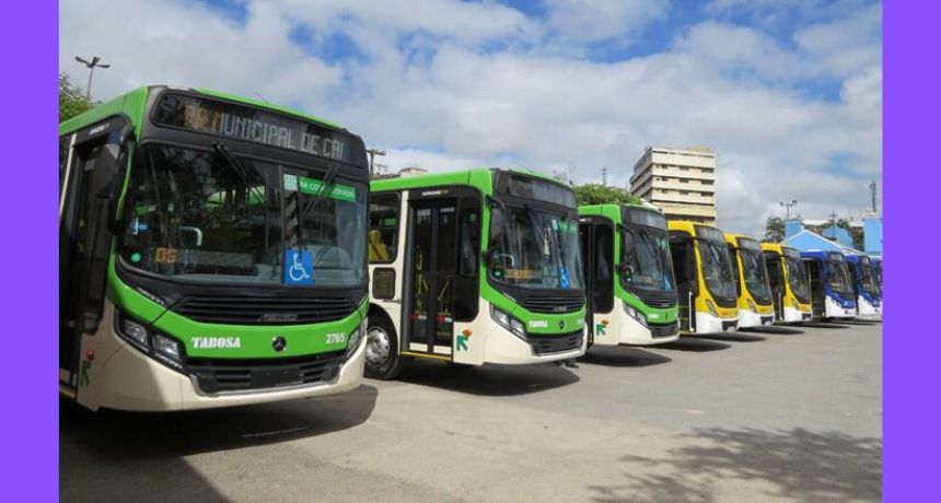 Transporte Público terá tarifa com 50% de desconto neste domingo em Caruaru, além de gratuidade para passageiros específicos