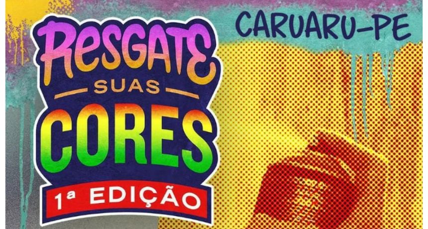 1º Encontro de grafite acontece em escola municipal de Caruaru