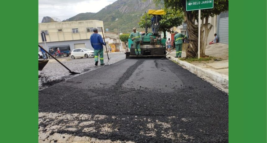 Prefeitura inicia nova etapa de asfaltamento em Belo Jardim; confira