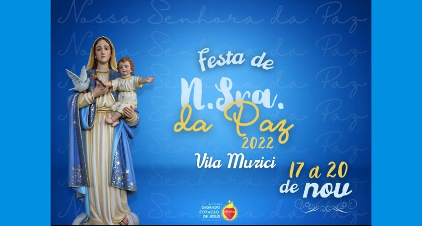 Festa de Nossa Senhora da Paz é realizada em novembro na Vila do Murici, em Caruaru