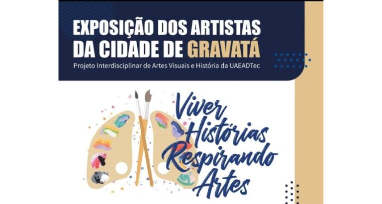 Artistas de Gravatá realizam exposição gratuita neste sábado (3)