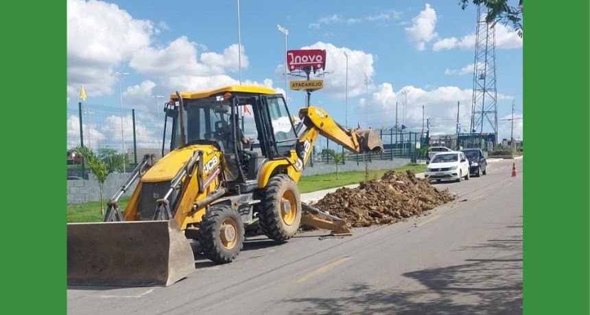 Secretaria de Infraestrutura e Urbanismo realiza operação tapa-buracos com asfalto e reposição de paralelepípedos em Belo Jardim