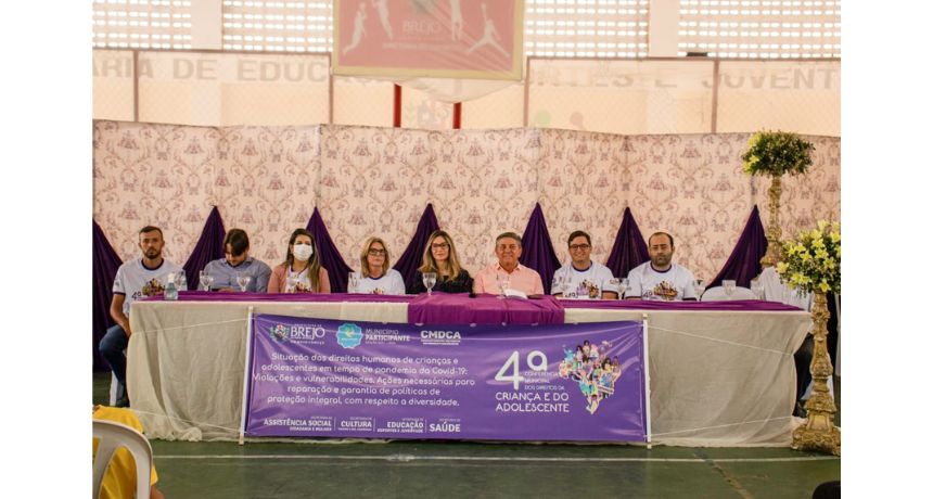 4º Conferência Municipal dos Direitos da Criança e do Adolescente é realizado em Brejo da Madre de Deus