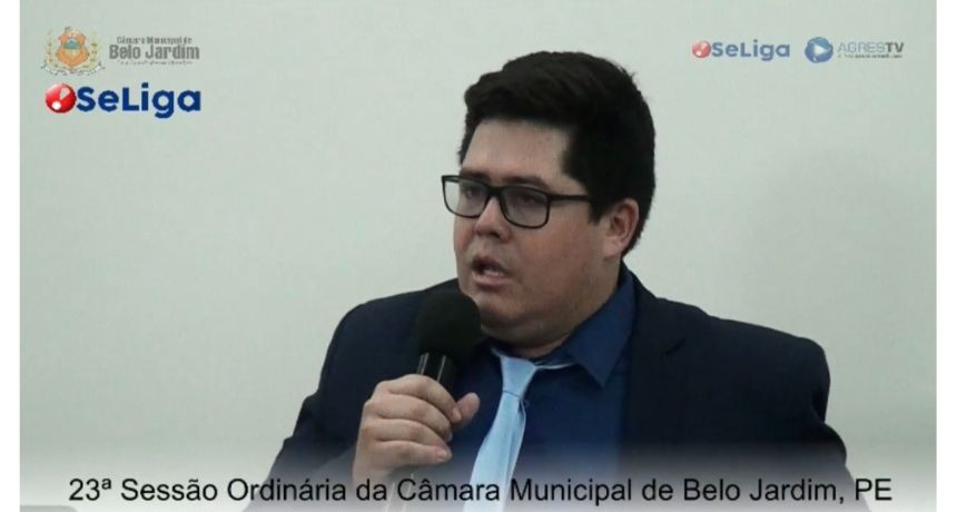 Zé Guri é eleito presidente da Câmara de Vereadores de Belo Jardim