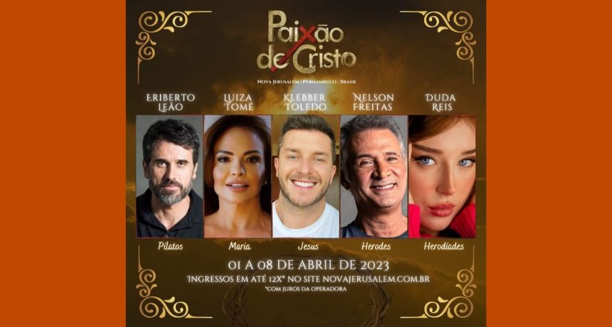 Artistas desembarcam em Pernambuco para participar de filme em Nova Jerusalém