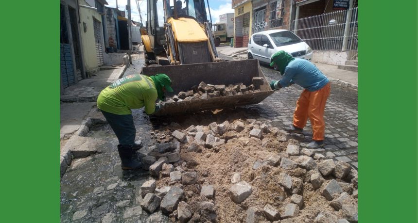 Atendendo uma solicitação da comunidade, Prefeitura Municipal implanta nova rede de saneamento na Rua João Batista Senhorinho