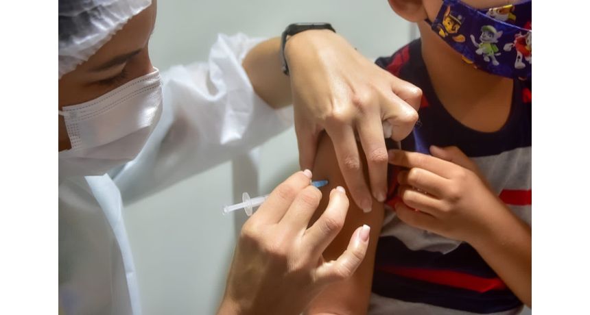 Novas doses da vacina infantil contra a Covid-19 são disponibilizadas em Caruaru