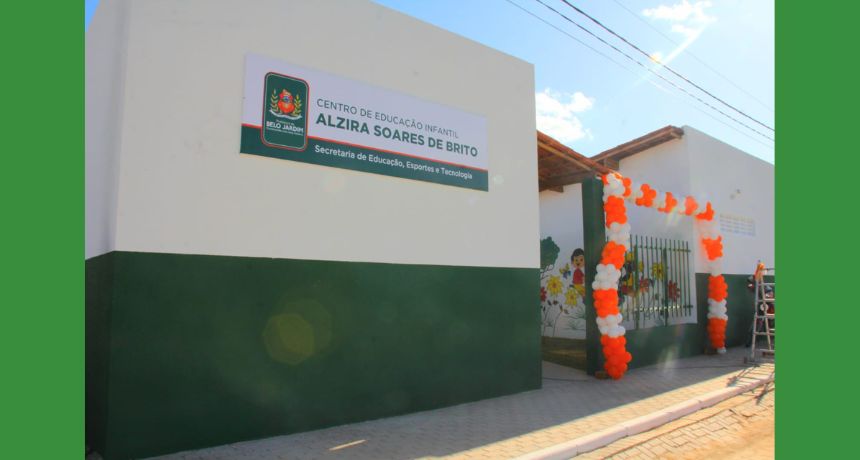 Prefeitura de Belo Jardim inaugura 1º centro municipal de educação infantil no Viana e Moura da Faculdade