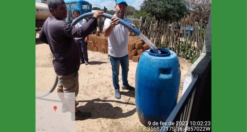 Defesa Civil de Belo Jardim decreta situação de emergência e Operação Pipa vai abastecer localidades atingidas pelas seca