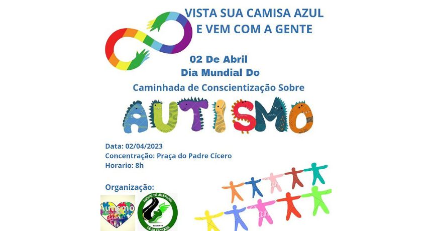 Pé Na Estrada realiza caminhada pela Conscientização do Autismo em Belo Jardim