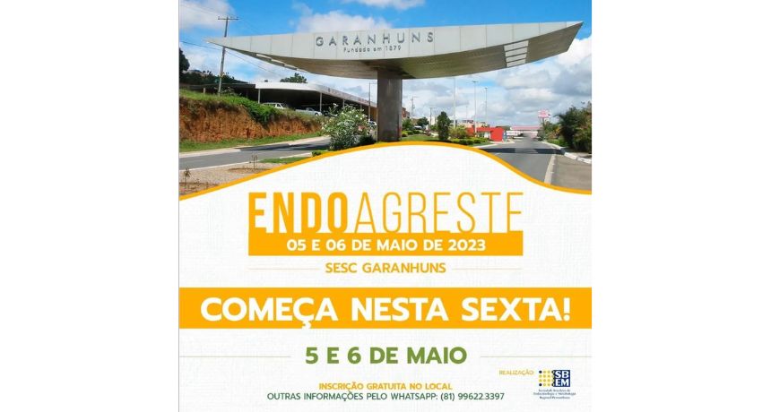 Evento 'EndoAgreste' é realizado em Garanhuns