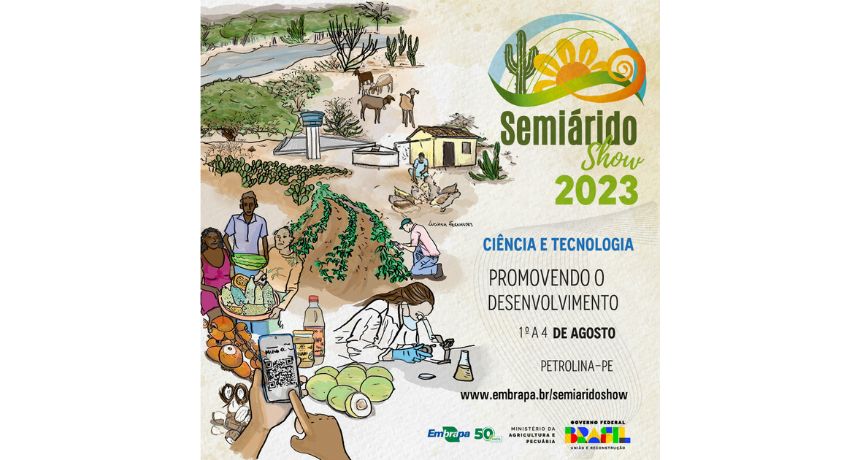 Embrapa divulga programação do Semiárido Show 2023