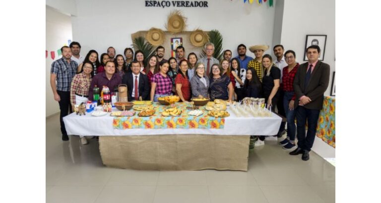 Café da manhã junino marca encerramento do 1º período ordinário na Câmara de Vereadores de São Bento do Una