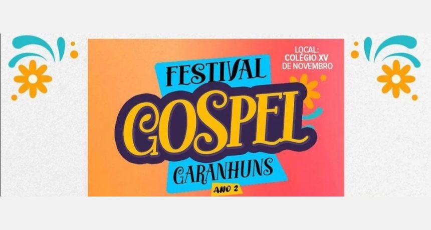 Garanhuns divulga programação da segunda edição do Festival Gospel