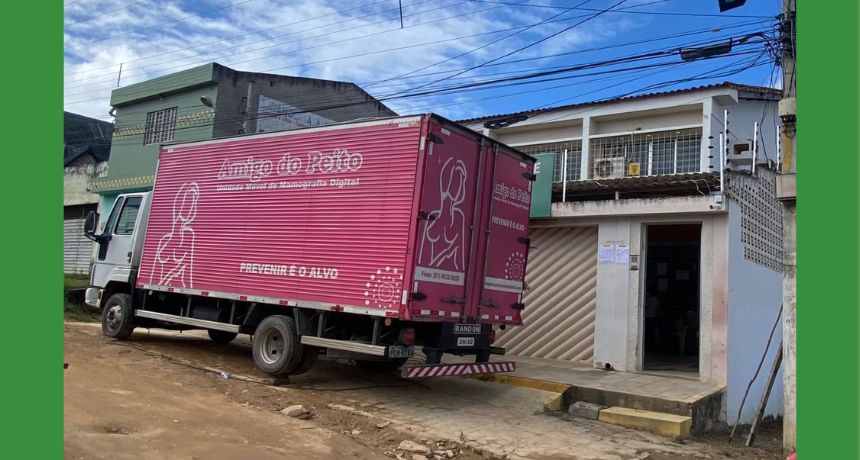 Caminhão Amigo do Peito oferece 150 mamografias gratuitas em Belo Jardim