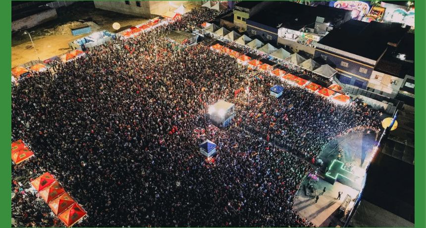 54ª Festa das Marocas encerra com público de mais de 25 mil pessoas e portões fechados no polo principal