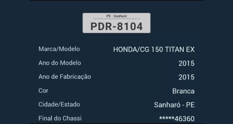 Moto é roubada em Sanharó por criminosos armados