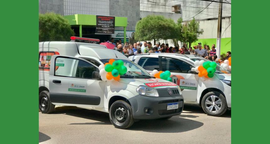 Saúde de Belo Jardim ganha mais uma ambulância e um veículo zero quilômetro para o SAD