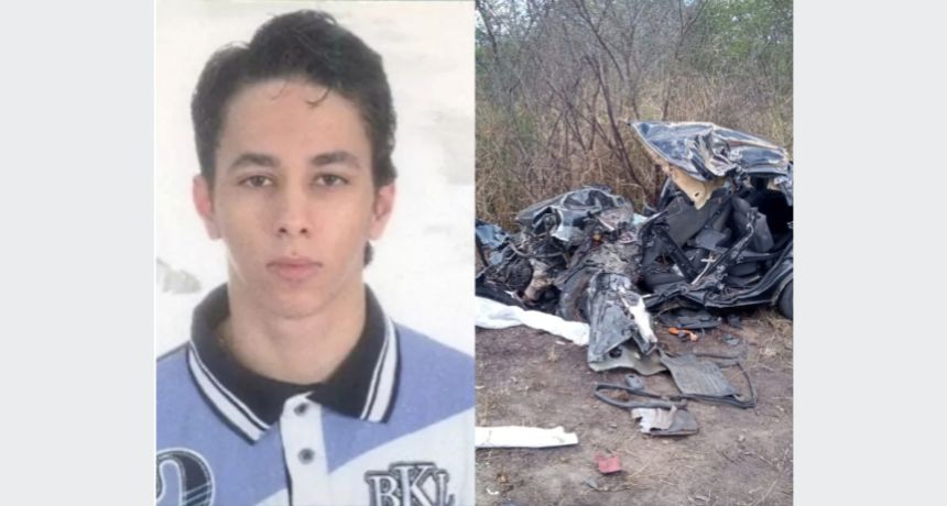 Jovem morre em acidente na BR-232, em Tacaimbó