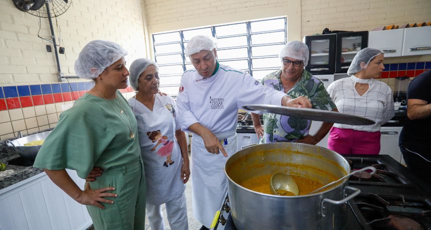 Juntos pela Educação: merendeiras recebem mentoria para aperfeiçoar refeições das escolas da rede estadual de ensino