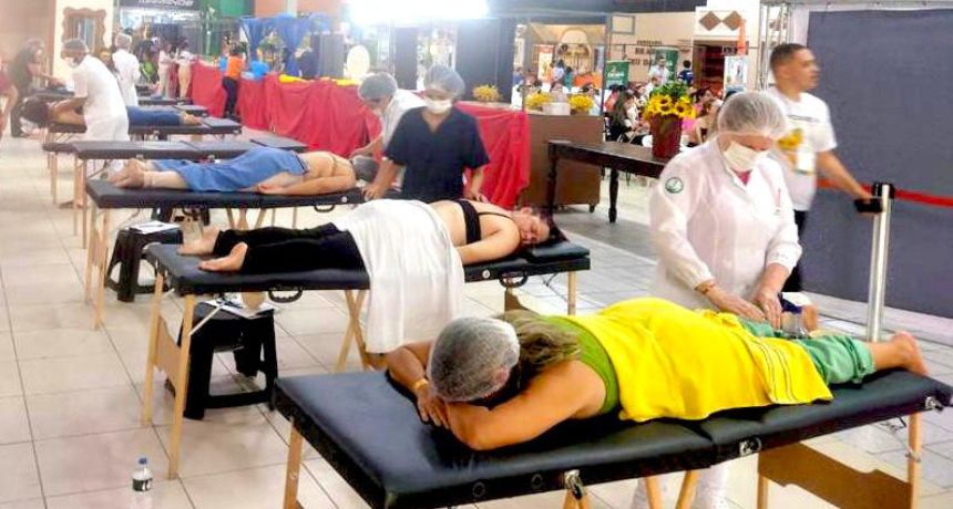Novembro Azul: Escola Brasileira de Profissões vai oferecer massagens gratuitas em clientes que passarem por centro de compras de Caruaru