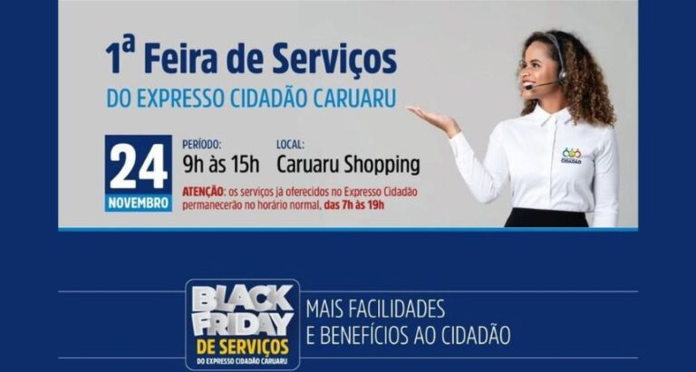 1ª Feira de Serviços do Expresso Cidadão é realizada em Caruaru; saiba como participar