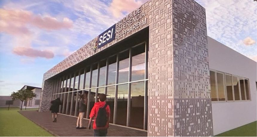 Parceria entre Prefeitura, Sesi e Grupo Moura viabiliza nova Escola de Referência em Belo Jardim