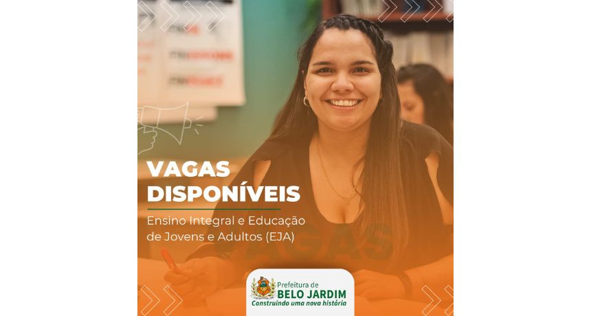 Matrículas para Rede Municipal de Ensino de Belo Jardim continuam abertas