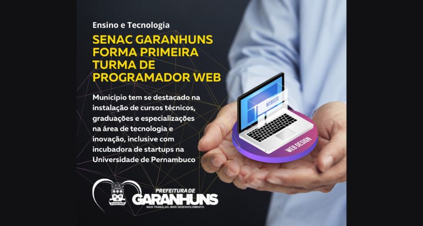 Senac Garanhuns forma primeira turma de Programador Web