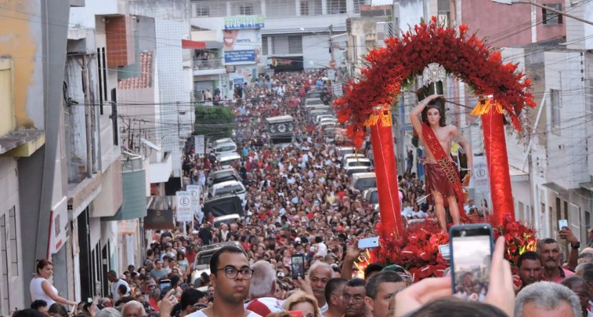 Procissão e Missa Encerram a Festa de São Sebastião em Belo Jardim neste sábado (20)