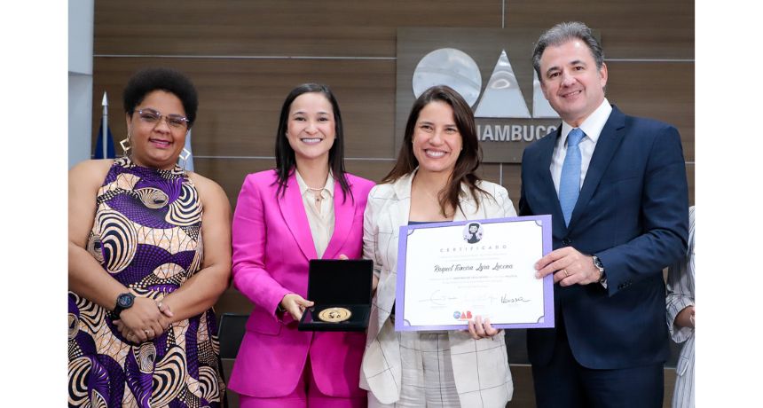 OAB-PE homenageia mulheres com a entrega da Medalha do Mérito Heroínas de Tejucupapo 2023