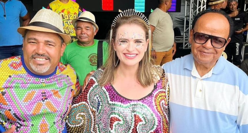 Marília Arraes cumpre maratona político-carnavalesca ao lado de lideranças locais e nacionais