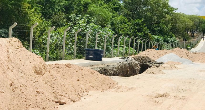 Gestão Gilvandro Estrela realiza reestruturação em avenida do município