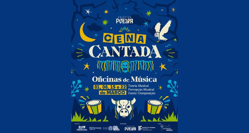 Inscrições abertas: Coletivo Poeira oferta curso de música para a cena teatral em Belo Jardim