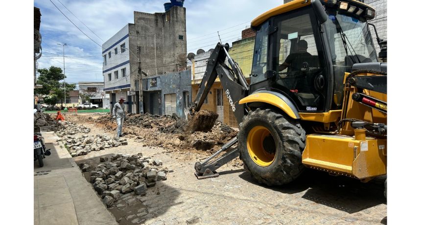 Em parceria com a Compesa, Gestão Municipal realiza melhorias nas ruas de Belo Jardim