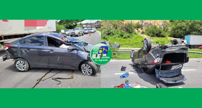 Após fuga, carro roubado capota e PRF apreende mais de R$20 mil no Recife