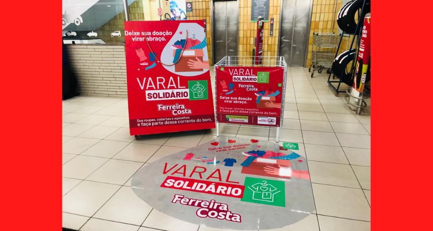 A Ferreira Costa lança a Campanha Varal Solidário