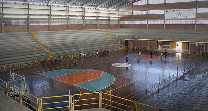 Sesc abre inscrições para torneios de futsal e futebol society, em Caruaru