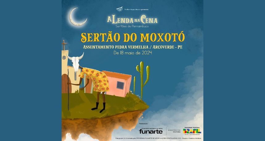 Tropa do Balacobaco busca, em casa, novas lendas e histórias do povo sertanejo