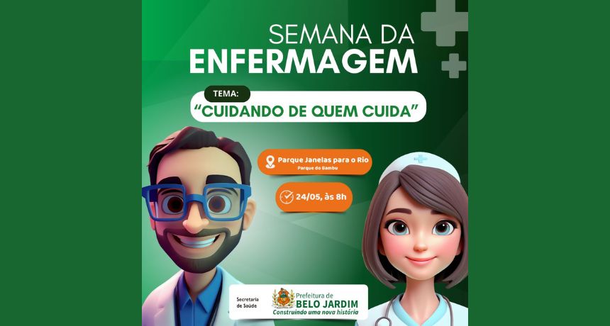 Prefeitura de Belo Jardim vai realizar Semana da Enfermagem nesta sexta- feira